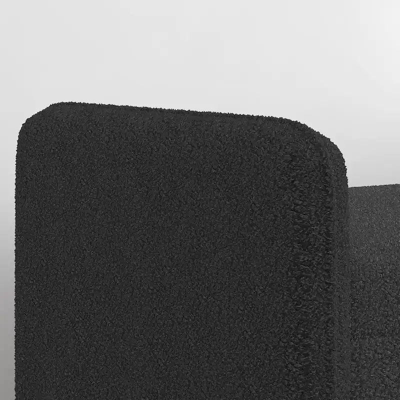 Teddy Velvet Storage Ottoman Bench with Eucalyptus Frame