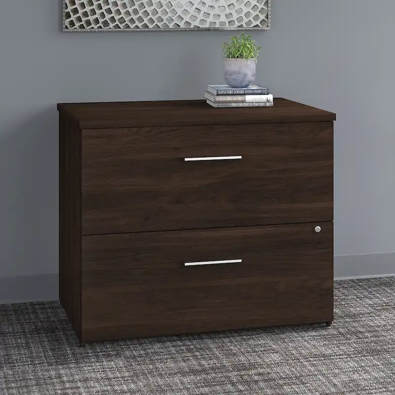 2-Drawer Lateral File Cabinet with Lock & Ball-Bearing Slides