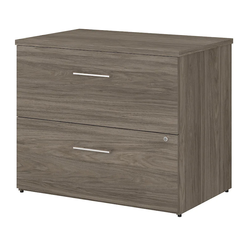 2-Drawer Lateral File Cabinet with Lock & Ball-Bearing Slides