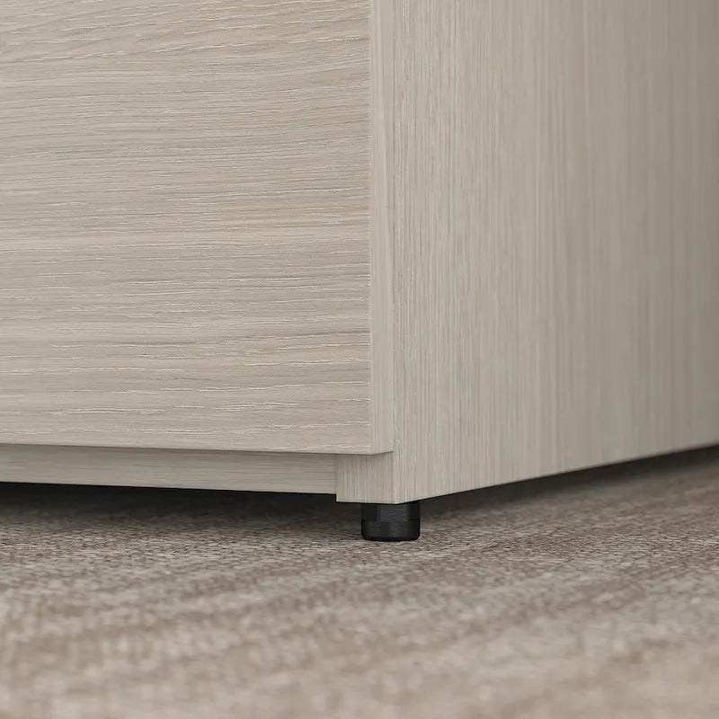 2-Drawer Lateral File Cabinet with Lock & Ball-Bearing Slides