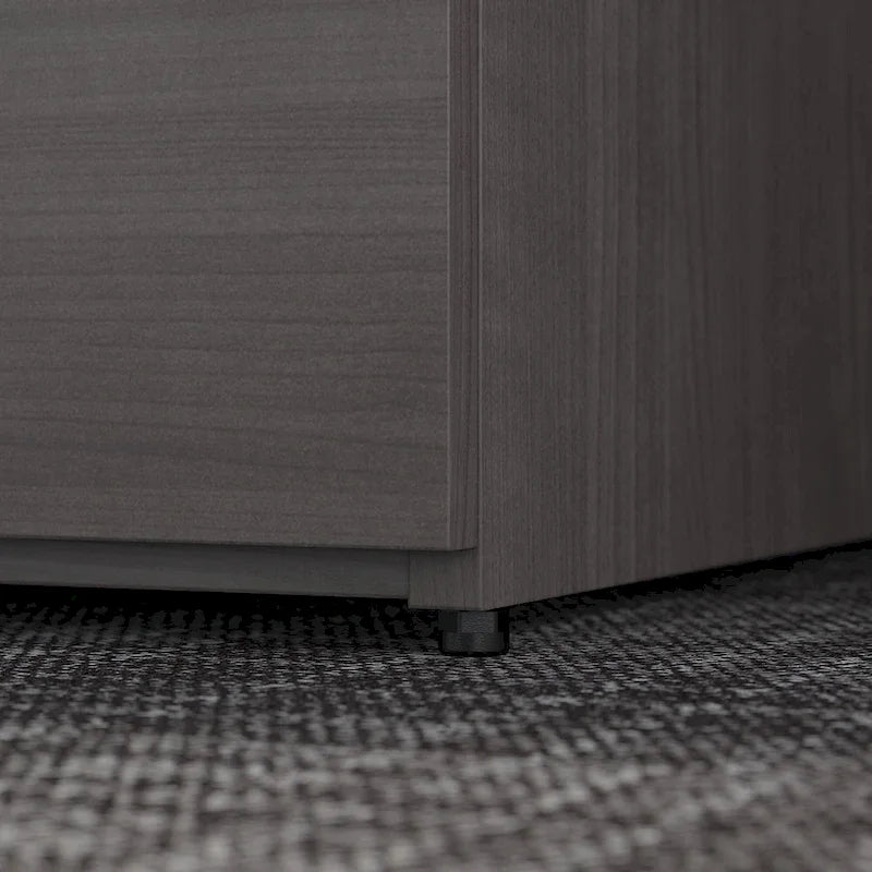 2-Drawer Lateral File Cabinet with Lock & Ball-Bearing Slides