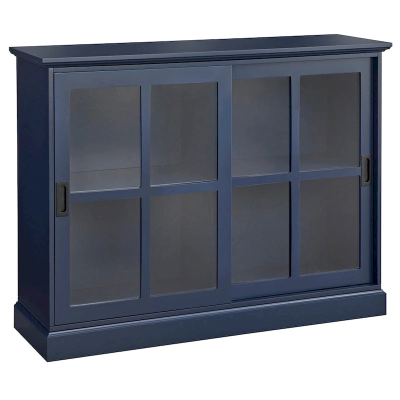 Sliding Glass Door Display Cabinet with Tempered Glass