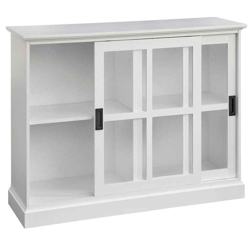 Sliding Glass Door Display Cabinet with Tempered Glass