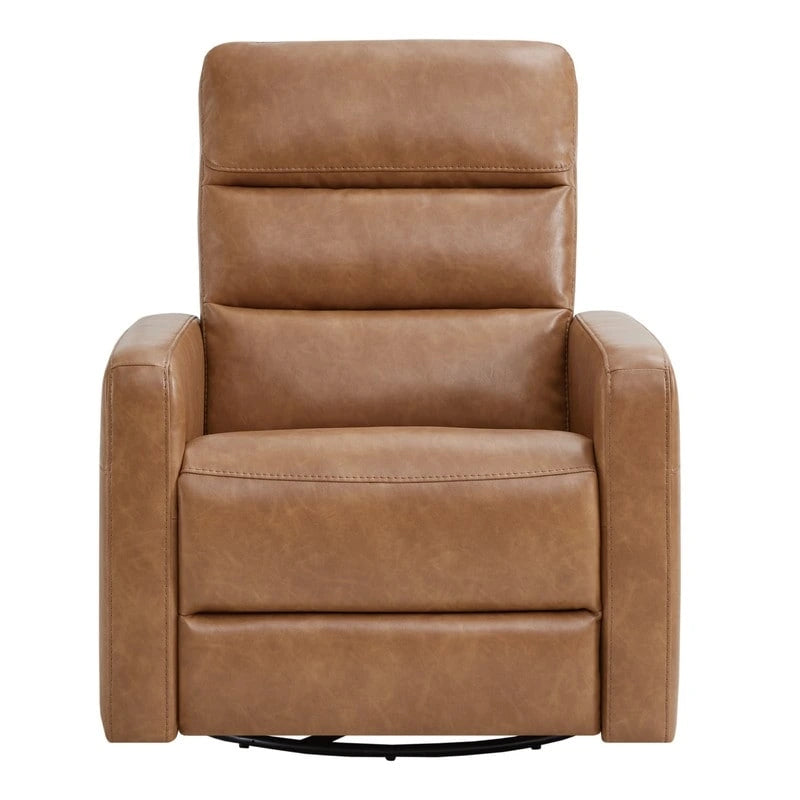 Power Swivel Recliner Chair with USB Charging Ports and Headrest