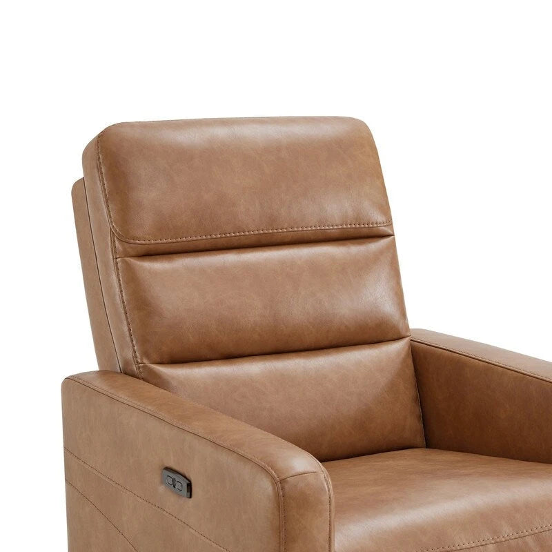 Power Swivel Recliner Chair with USB Charging Ports and Headrest