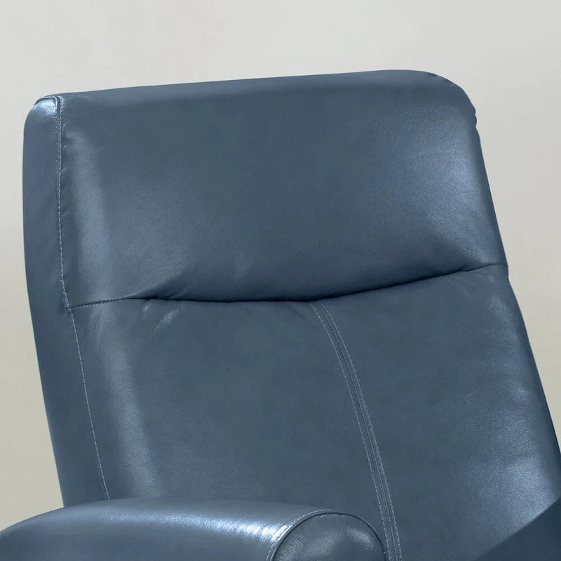 Leather Power Recliner Chair with Built-In Lumbar Massage