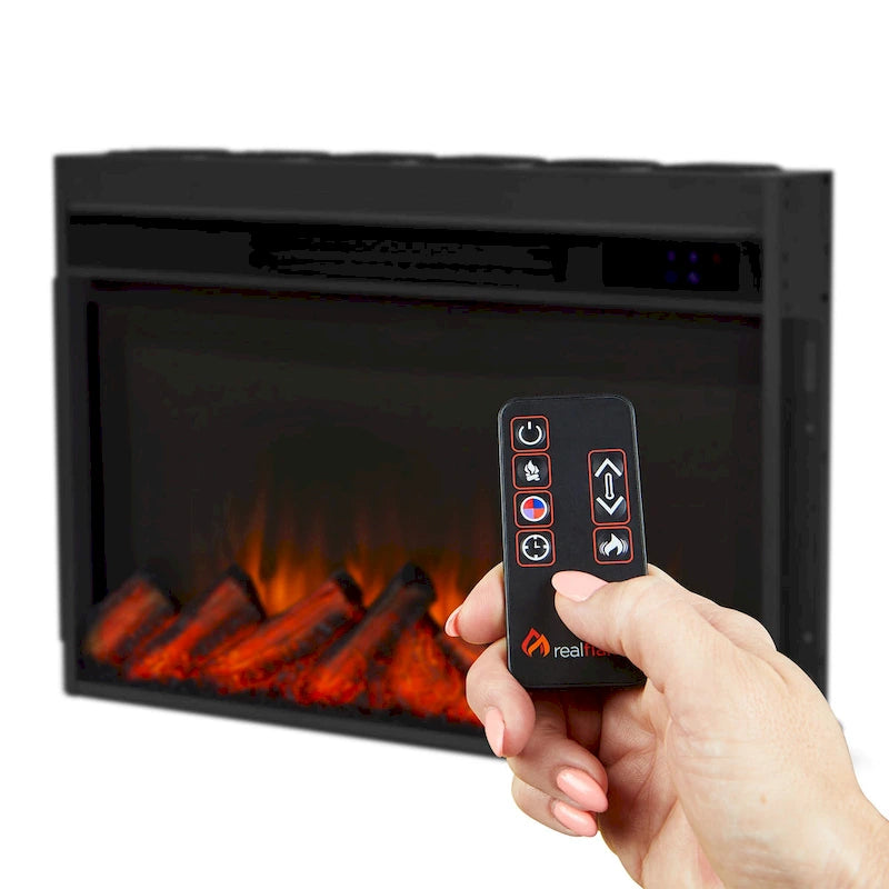 72" Electric Fireplace TV Stand with Adjustable Shelves & Remote