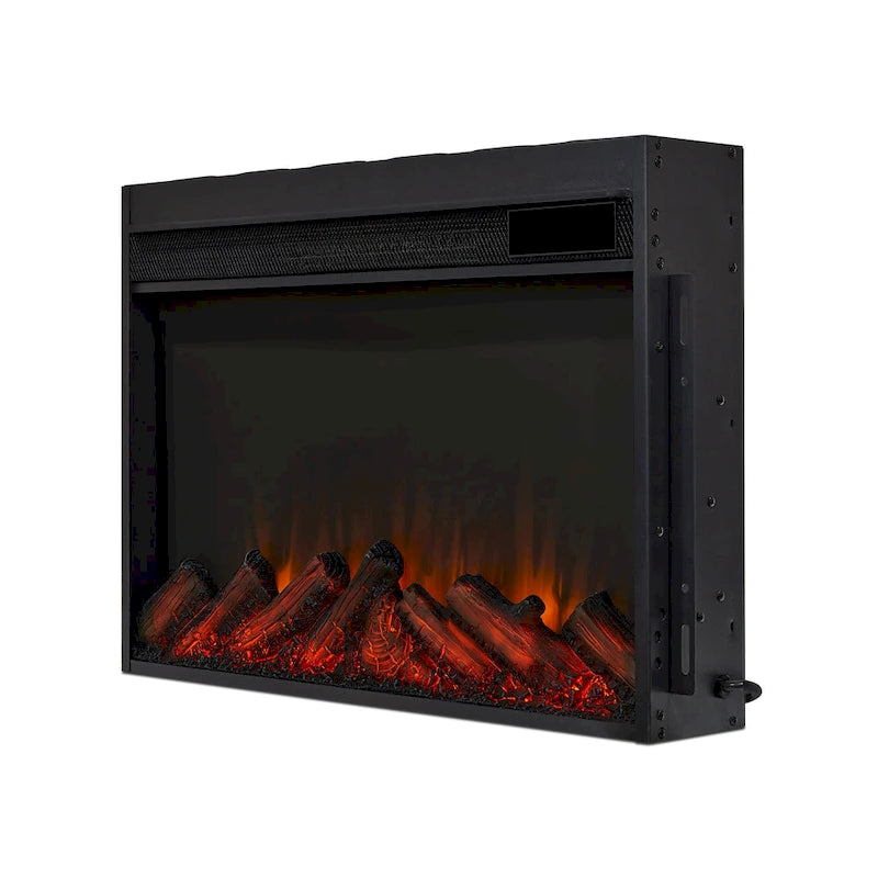 72" Electric Fireplace TV Stand with Adjustable Shelves & Remote
