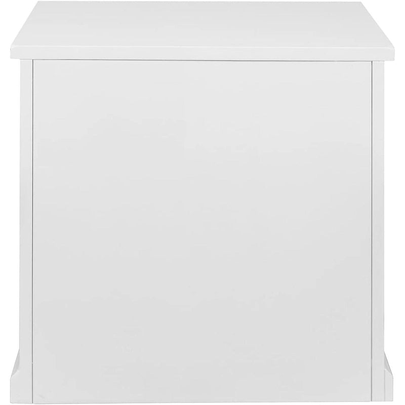 White Shaker-Style Lateral File Cabinet – Fully Assembled