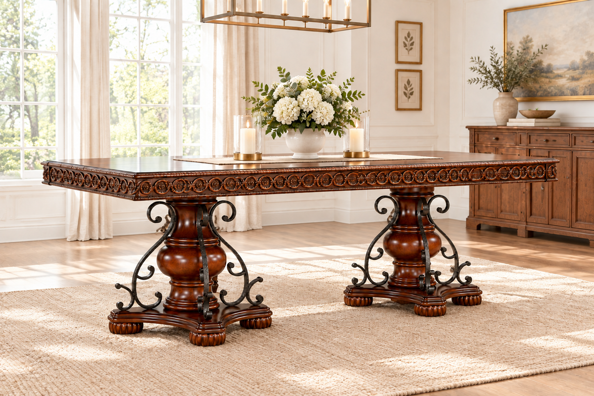 Traditional Dining Table No Chairs - Fresh Background